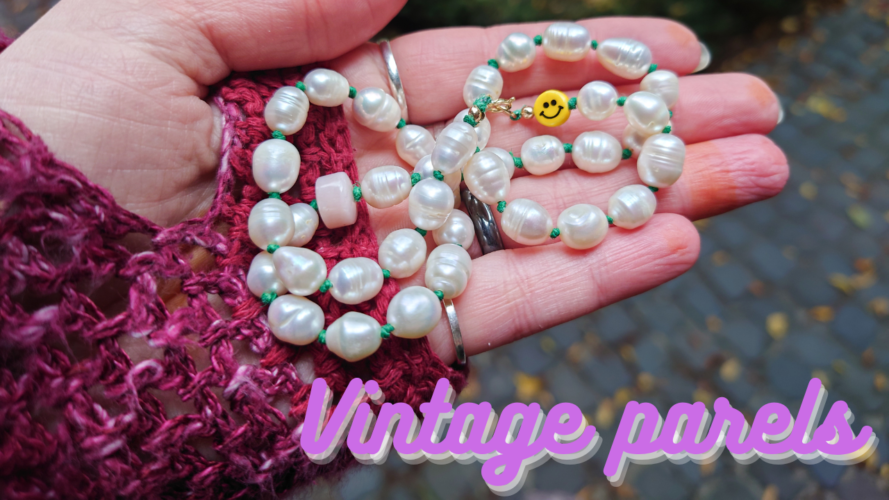 Unieke vintage parelsieraden